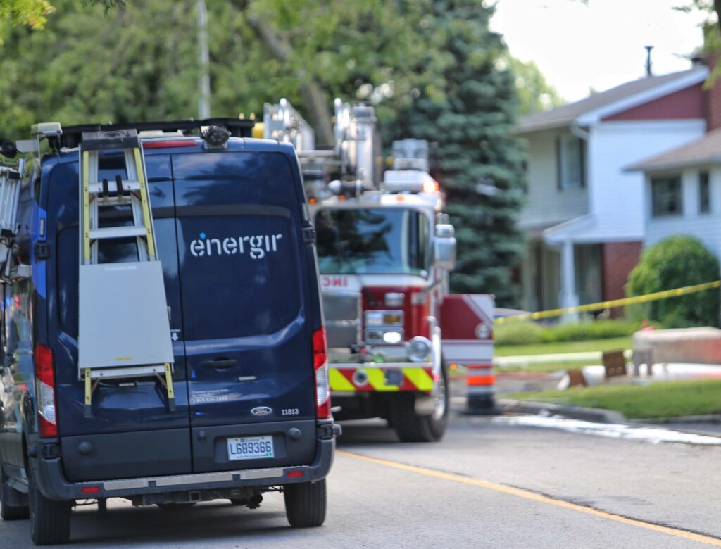 Fuite de gaz durant des travaux à Candiac