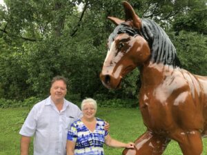 La ferme originale d’un couple de Beauharnois