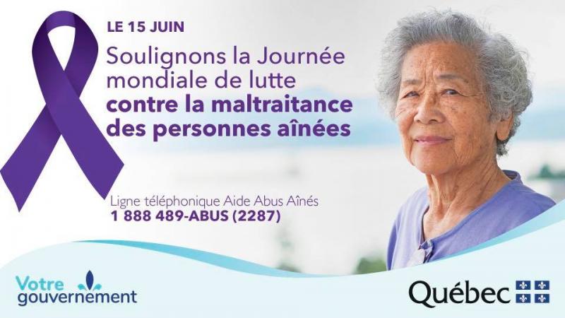 Journée mondiale contre la maltraitance des a&icirc;nés