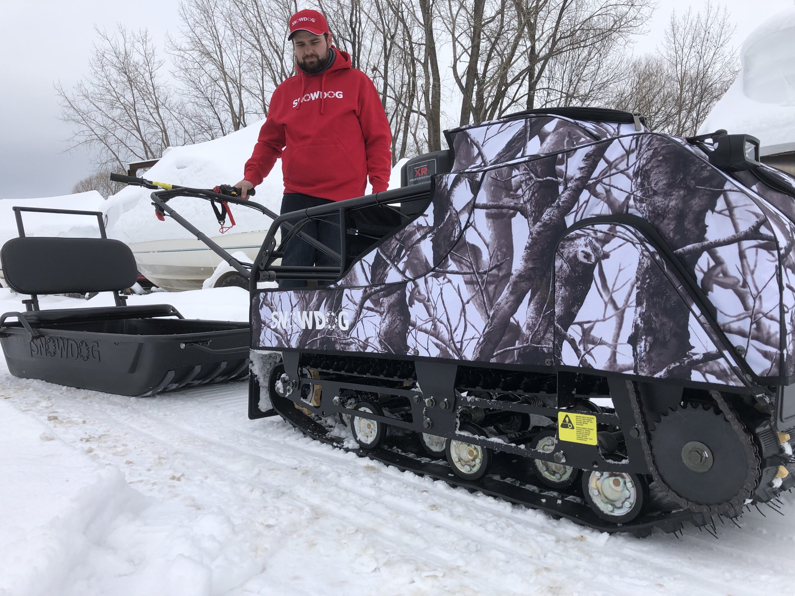 VIDÉO – Engouement pour le Snowdog