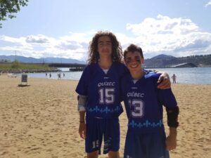 Deux Constantins aux Championnats canadiens de crosse