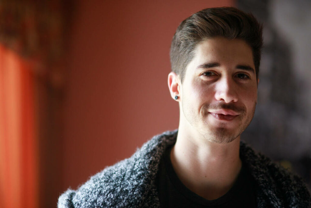 Sa vision réduite à 18%