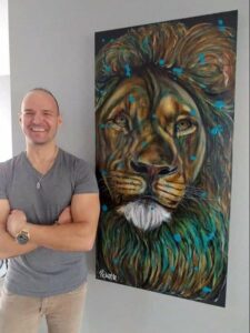 TERMINÉE – Enchère no 1 : une toile de l&rsquo;artiste Éric Pichette