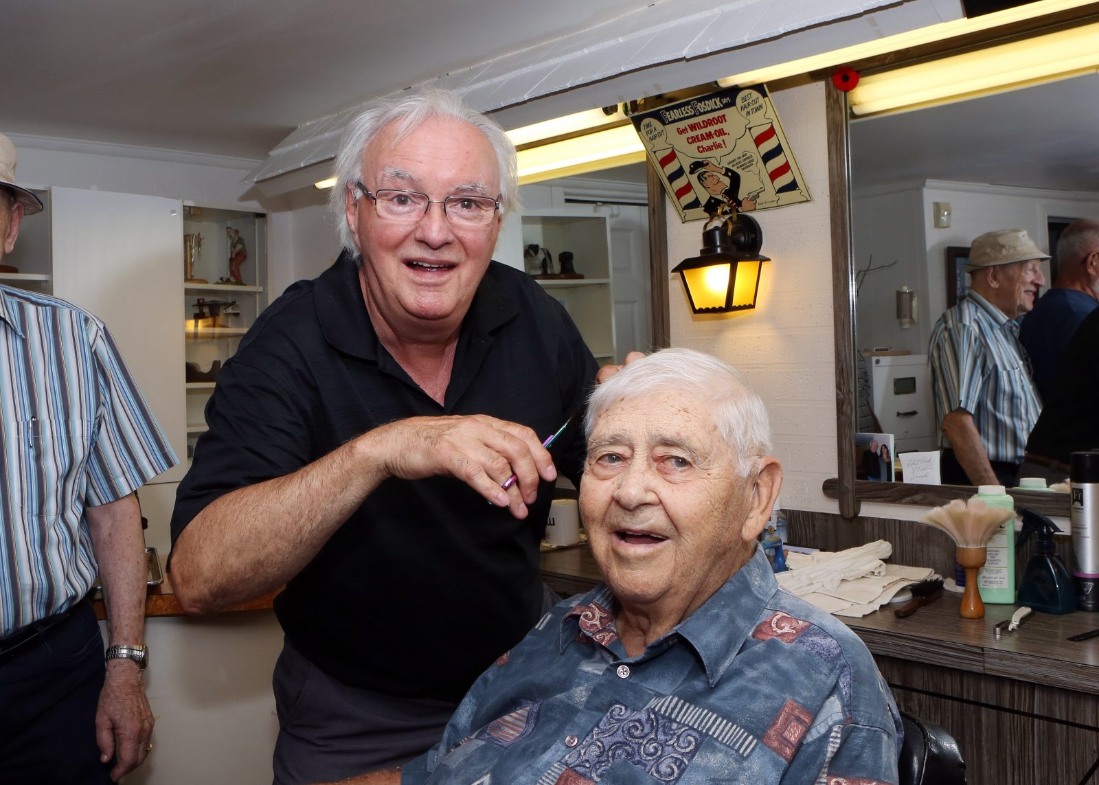 Un salon de barbier fête ses 85 ans