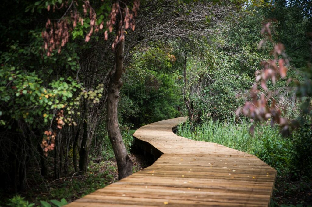 Le sentier longeant la rivière de la Tortue à Candiac maintenant accessible