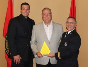 Le Service incendie de La Prairie récompensé pour une campagne de prévention