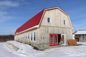 Une bière de la ferme à la pompe brassée à Franklin