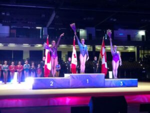 Retour triomphal à la compétition pour la gymnaste Audrey Rousseau