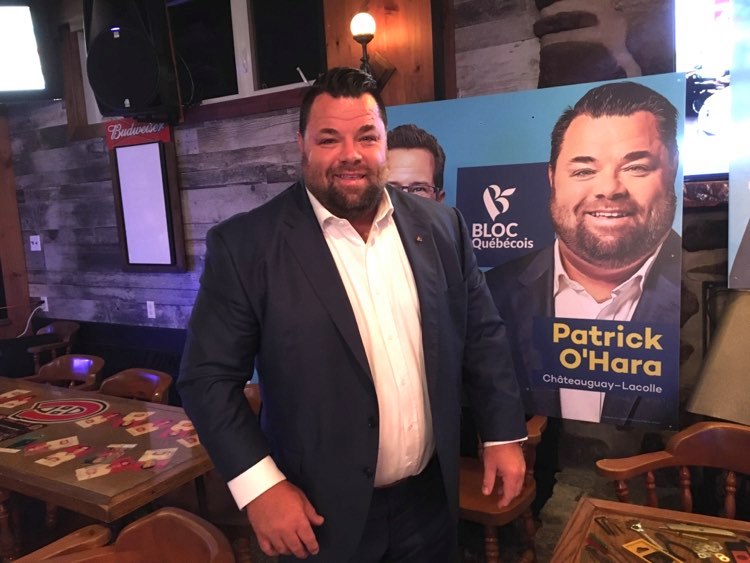 Patrick O’Hara en avance dans Châteauguay-Lacolle