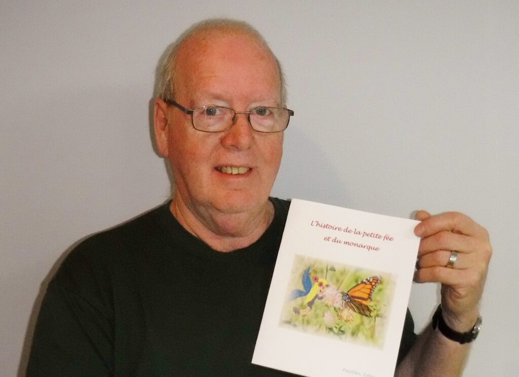 Un conte pour enfants racontant le cycle de vie des monarques