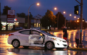 Collision sur la route 132 à Saint-Constant