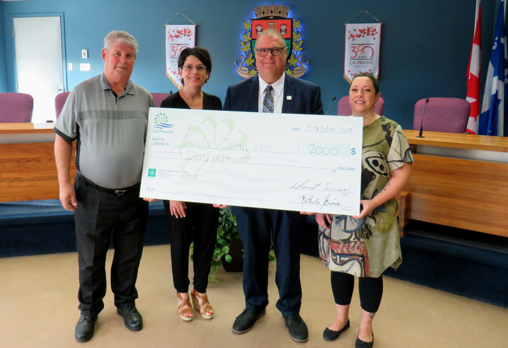 132 000 $ amassés grâce aux fêtes du 350e de La Prairie