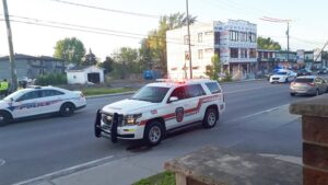 Accident sur la rue Saint-Pierre