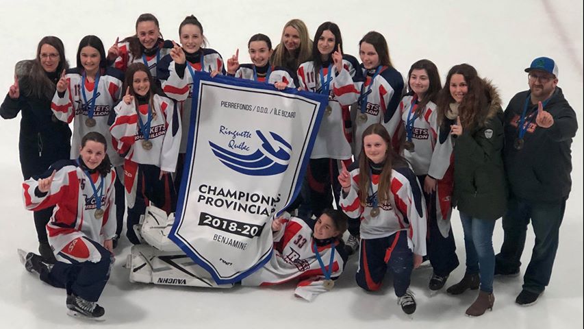 Les Rockets championnes provinciales