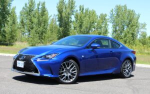 Lexus RC 2018 : hors cible