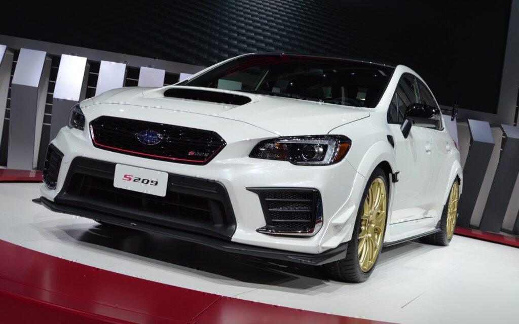 Subaru lance la WRX STI S209 de 341 chevaux