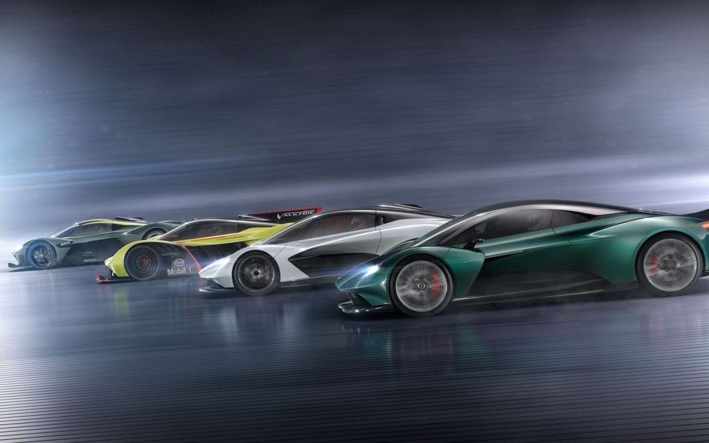 Aston Martin vole la vedette à Genève en présentant quatre supervoitures