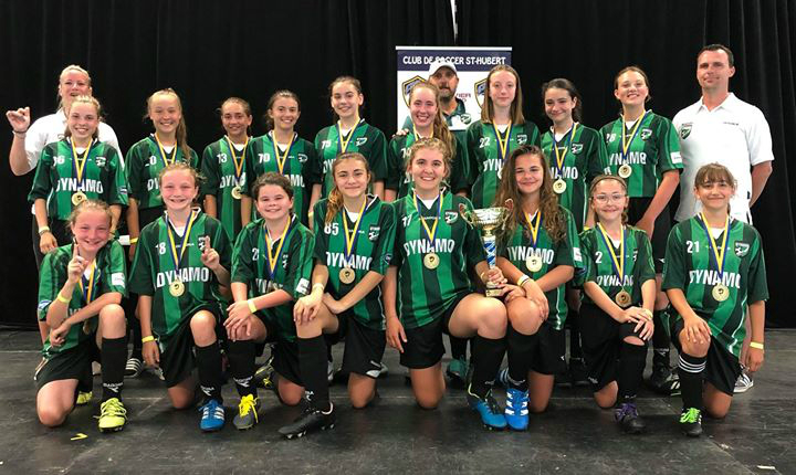 Les Kiwis remportent le tournoi de soccer de Saint-Hubert