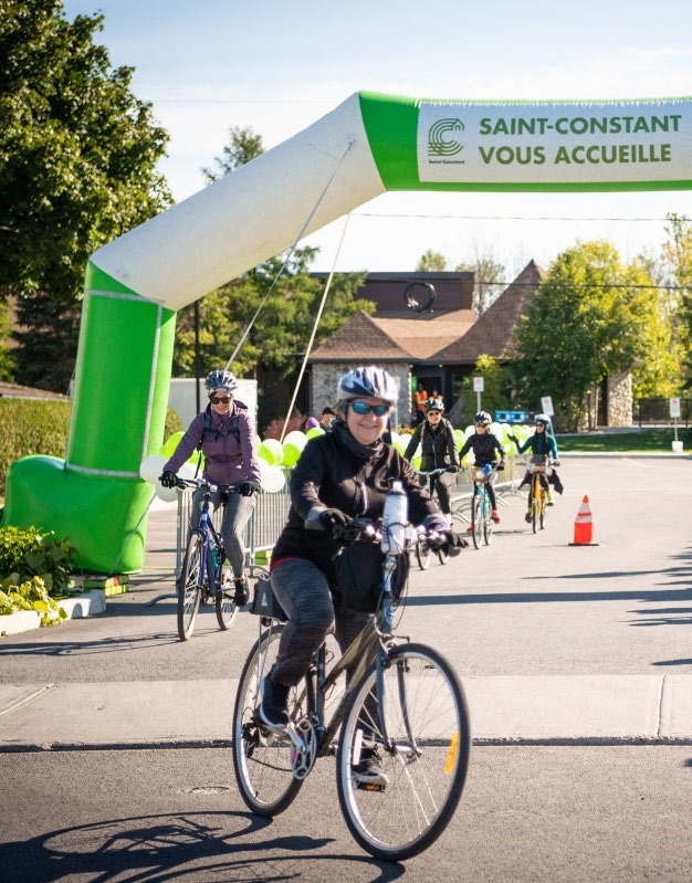 Le Tour du maire à vélo est de retour à Saint-Constant