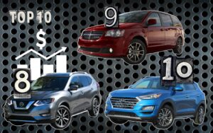 Top 10 : les VUS et camions les plus vendus au pays