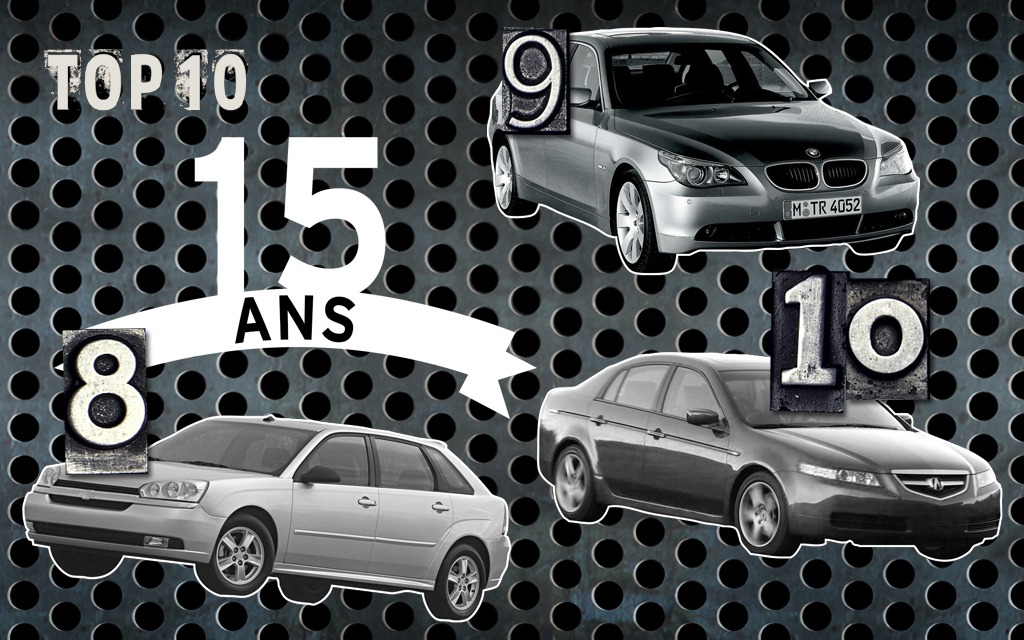 10 véhicules qui ont déjà 15 ans