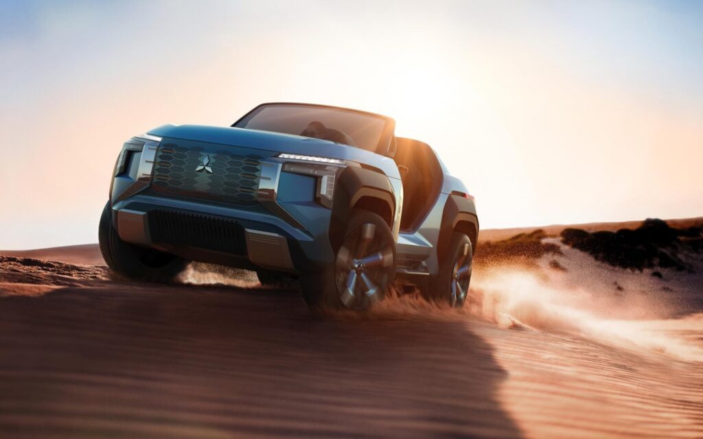 Le Mitsubishi MI-TECH est un autre dune buggy électrique