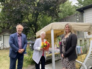 VIDÉO – Le centenaire d’une des premières résidentes de Candiac célébré