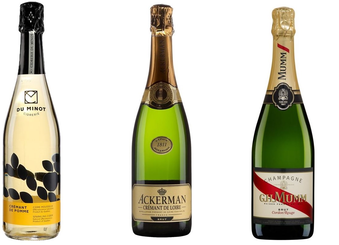 Champagnes et mousseaux pour les Fêtes