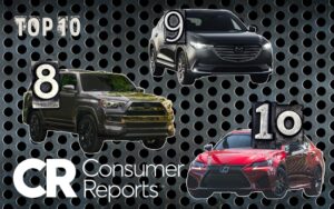 Top 10 : les modèles 2020 les plus fiables selon le Consumer Reports