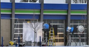 Des publicités tournées au garage Point S à Sainte-Catherine