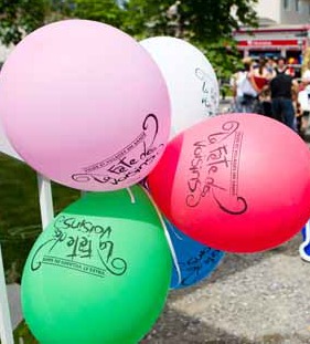 Une fête pour célébrer le voisinage