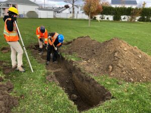 Des fouilles archéologiques à Saint-Constant
