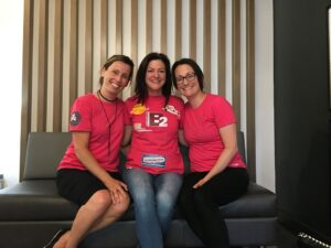 Trois collègues et amies se dépassent pour une bonne cause