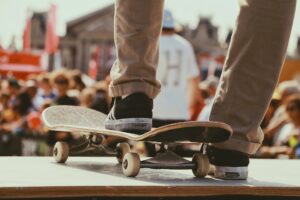 Une compétition de planche à roulettes à Saint-Philippe