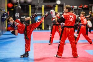 Une famille unie par les arts martiaux