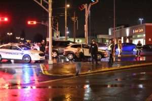 Accident impliquant un piéton sur la route 132