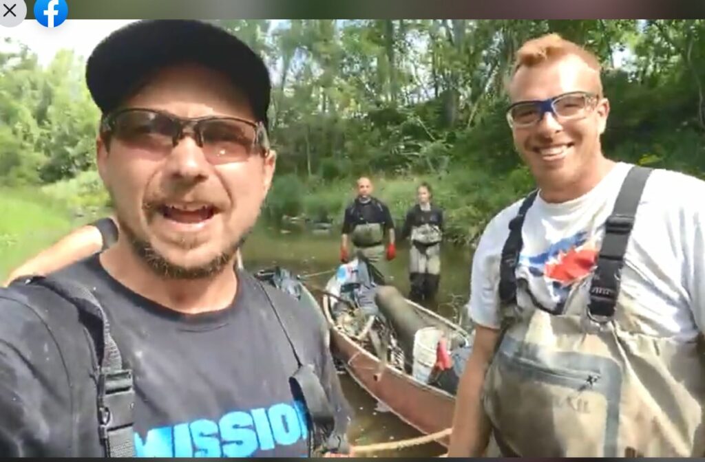 Un organisme s’implique dans le nettoyage de la rivière de la Tortue à Delson