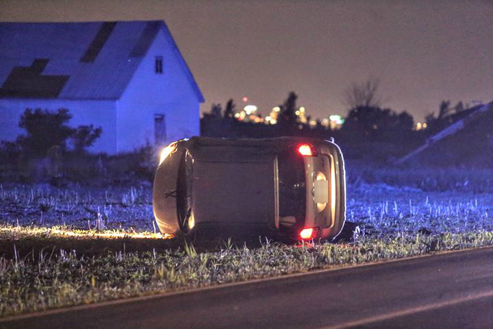 Perte de contrôle sur le chemin de la Petite-Côte