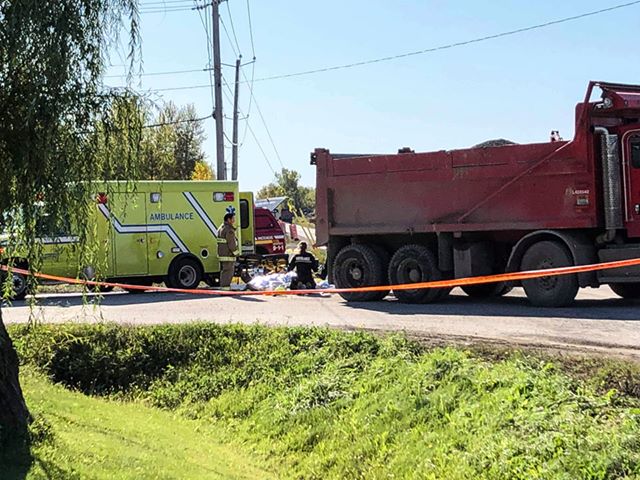 Sainte-Clotilde : grave accident de travail sur un chantier