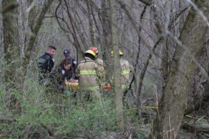 Accident de VTT à Saint-Mathieu : le conducteur a heurté un arbre