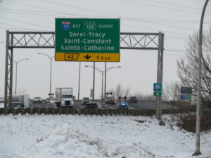 Accident sur l&rsquo;autoroute 15 à Candiac