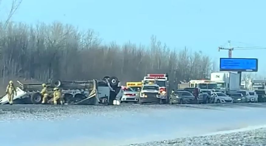 VIDÉO – En mauvaise posture sur l’autoroute 30