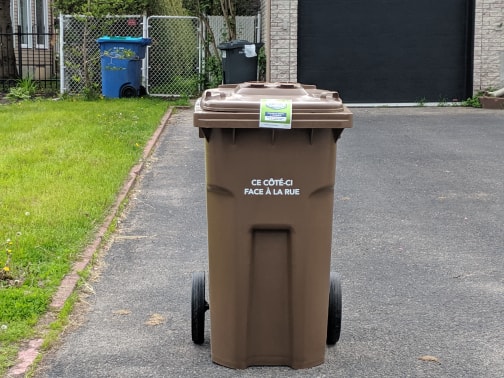 La MRC de Roussillon récompensée pour sa campagne sur Brutus, le bac brun