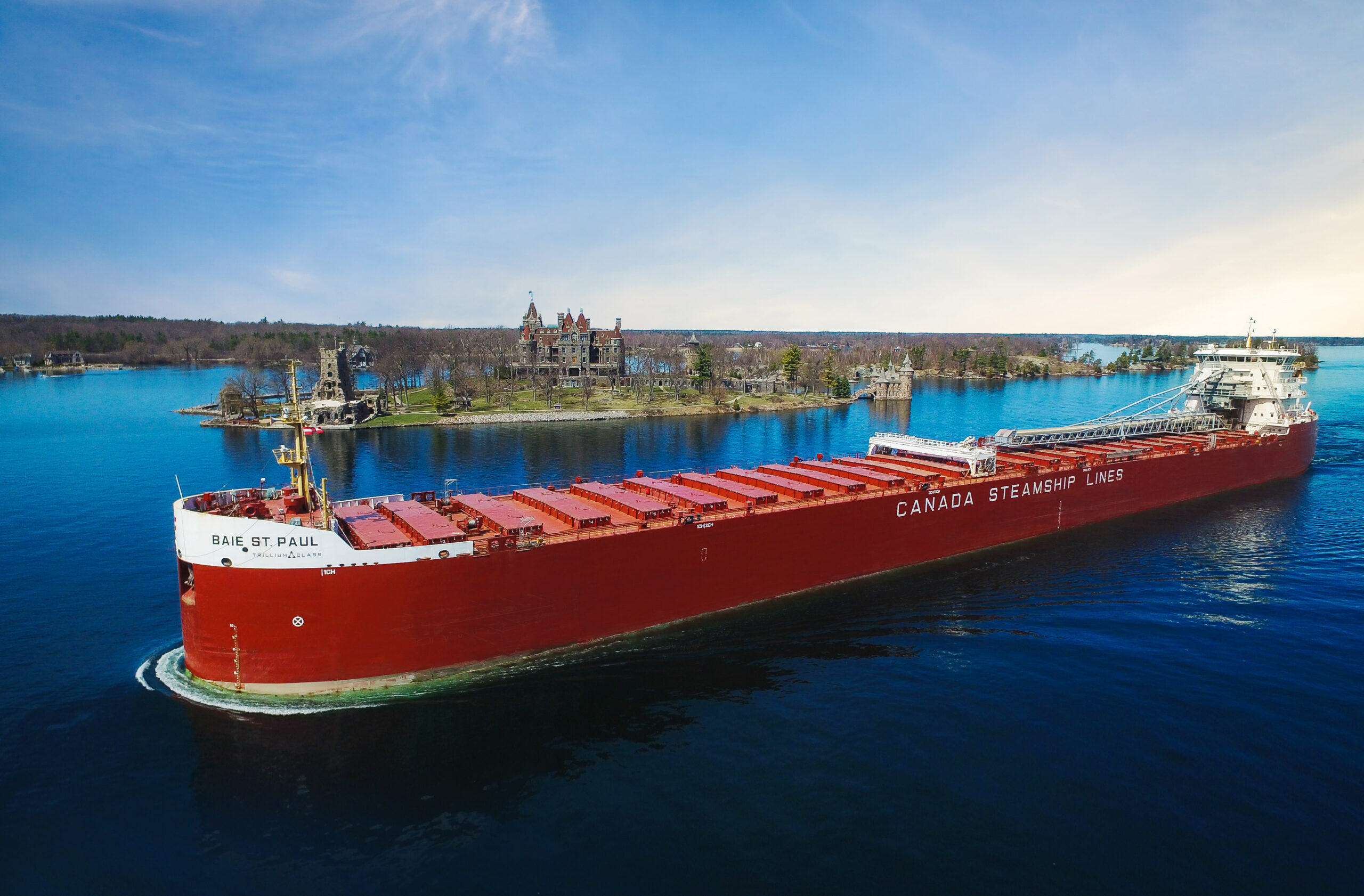 PHOTOS ET VIDÉO – Le Baie-St-Paul inaugure la saison de navigation de la voie maritime
