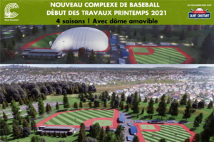 AOÛT 2020 : Saint-Constant aura son complexe de baseball quatre saisons