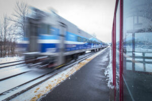 Reprise du service sur la ligne de train Candiac
