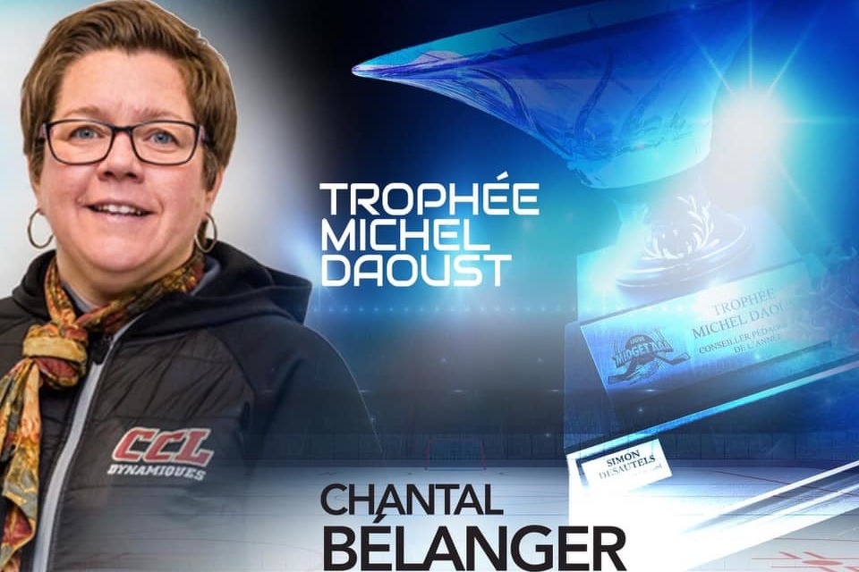 Une conseillère pédagogique de Charles-Lemoyne récompensée par le midget AAA