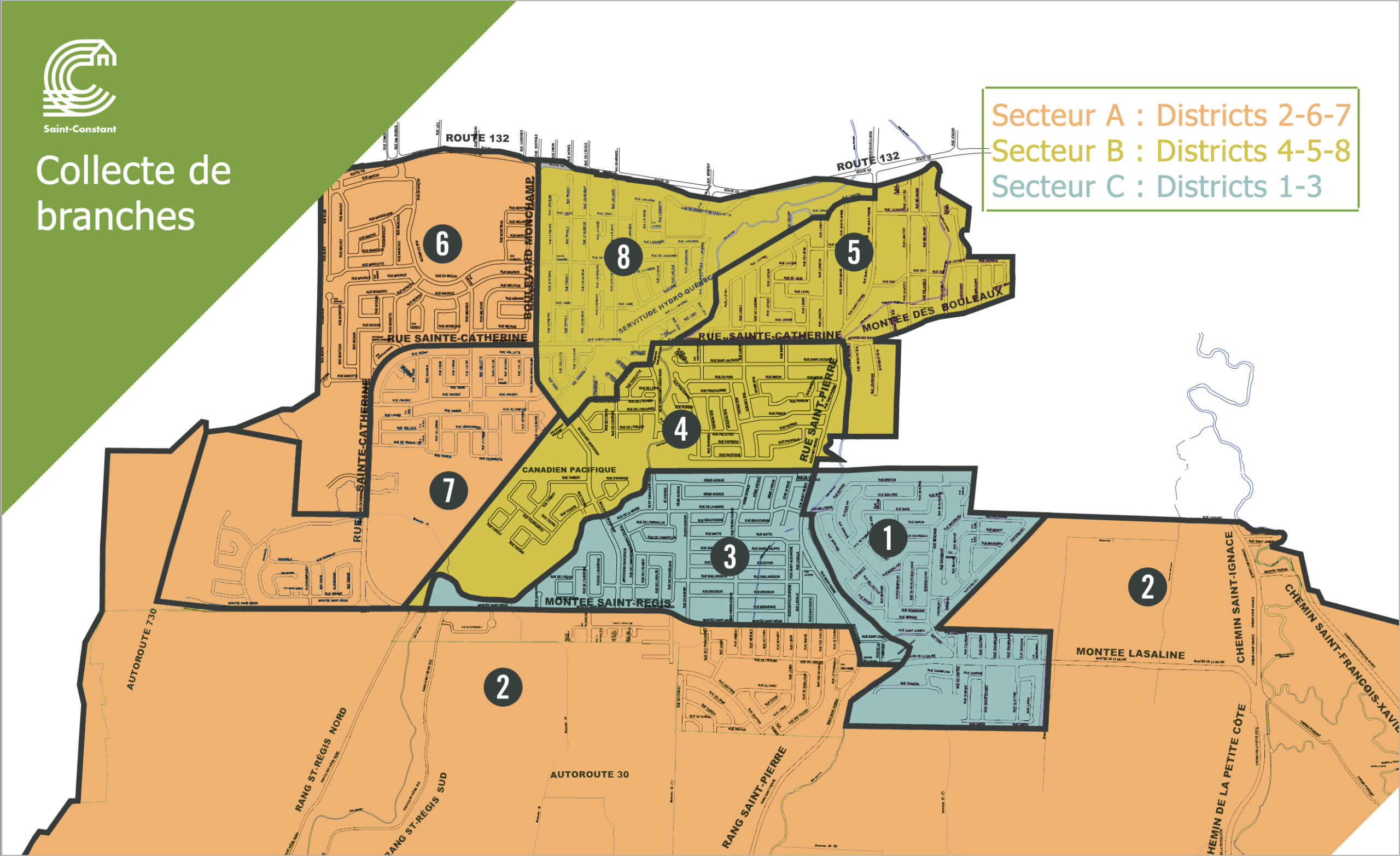 Nouveau système pour la collecte de branches à Saint-Constant