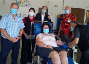 125 donneurs à la collecte de sang du maire de Candiac