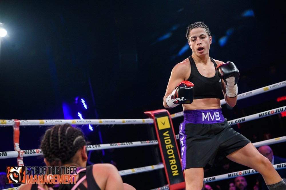 La boxeuse Martine Vallières-Bisson remporte un deuxième combat